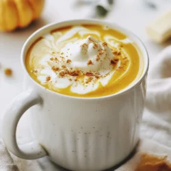 - 1 cup unsweetened almond milk (or any plant-based milk) - 2 tablespoons canned pumpkin puree - 1 tablespoon maple syrup (adjust to taste) - 1/2 teaspoon pumpkin pie spice - 1/4 teaspoon vanilla extract - 1 shot of espresso or 1/2 cup strong brewed coffee - Optional: Vegan whipped cream To make a vegan pumpkin spice latte, gather your main ingredients. Start with unsweetened almond milk. It gives a nice creaminess. You can also use oat milk, soy milk, or coconut milk. Each has its own flavor. Next, grab canned pumpkin puree. This is key for that fall flavor. Then, find maple syrup. You can change the amount to suit your taste. Don&rsquo;t forget pumpkin pie spice! This adds warmth and depth. A touch of vanilla extract will enhance the taste. Finally, brew your espresso or strong coffee. This will be the base of your latte. You have many choices for milk. Almond milk is light and nutty. Oat milk is creamy and sweet. Soy milk is rich in protein. Coconut milk offers a tropical twist. Each milk type has its pros and cons. Almond milk is low in calories but can be thin. Oat milk is thick but may have added sugars. Soy milk is packed with protein but may have a strong taste. Choose the one you enjoy the most! Maple syrup is a great choice for sweetening. It brings a rich flavor. You can also use agave or coconut sugar. Both are natural and vegan. Adjust the sweetness to your taste. Start with a small amount. You can always add more! Taste as you go to find your perfect balance. {{ingredient_image_1}} To start, gather your ingredients. In a small saucepan, combine: - 1 cup unsweetened almond milk - 2 tablespoons canned pumpkin puree - 1 tablespoon maple syrup - 1/2 teaspoon pumpkin pie spice Stir these ingredients well until they mix. Heating is key here. Use medium heat and stir often. You want the mixture hot, but do not let it boil. This step brings out the warm flavors. After it heats, take it off the stove and stir in 1/4 teaspoon vanilla extract. This adds a lovely aroma. Next, let&rsquo;s brew our coffee. You can use an espresso machine or a coffee maker. For a strong cup, aim for: - 1 shot of espresso - 1/2 cup strong brewed coffee If you want espresso, brew one shot. If you prefer brewed coffee, make it strong. This will balance well with the sweet pumpkin mixture. Now, it&rsquo;s time to mix. In a large mug, pour in your brewed coffee. Slowly whisk in the warm pumpkin-spice milk. Mix until it&rsquo;s frothy and well combined. For a fun touch, top with vegan whipped cream if you like. Sprinkle extra pumpkin pie spice on top for garnish. This adds a nice finish, making your latte even more inviting. Enjoy your cozy drink! To get that rich foam, use a frother. This tool works wonders with dairy-free milk. Heat your milk first, then froth it. If you don't have a frother, don&rsquo;t fret. You can shake the heated milk in a jar tightly. Just make sure to leave some space. This method works great too! Want more flavor? Add extra spices! Nutmeg and cloves add warmth. Just sprinkle a little in. You can also try flavored syrups. Vanilla or caramel syrups can give a new twist to your latte. Just remember to adjust the syrup to your taste. Pair your latte with snacks for the perfect autumn vibe. Vegan pumpkin muffins or spiced cookies are great choices. You can also enjoy it with a slice of apple pie. The cozy flavors of fall will shine through. This makes your experience even more delightful! Pro Tips Use Fresh Pumpkin Puree: For the best flavor, consider using fresh pumpkin puree instead of canned. Roast and blend your own pumpkin to elevate the taste. Adjust Sweetness: Everyone's taste is different! Start with the recommended maple syrup and adjust to your preference for a sweeter or less sweet latte. Experiment with Milk: Try different plant-based milks like oat or soy for a creamier texture. Each milk brings a unique flavor and consistency. Make It Iced: For a refreshing twist, let the mixture cool and serve it over ice. Blend with ice for a frosty vegan pumpkin spice latte! {{image_2}} If you want a stronger flavor, adjust the spices. Start with 1 teaspoon of pumpkin pie spice. Taste it and add more if you like. You can also mix in extra spices like nutmeg or cinnamon. This gives your latte a richer taste. To make an iced version, cool your pumpkin spice mixture. After heating, let it chill in the fridge. Fill a glass with ice, then pour in your coffee. Add the chilled pumpkin spice mix on top. You can also use oat milk or coconut milk for a creamier finish. Don't forget to top it with vegan whipped cream! You can modify this recipe for special diets. For a sugar-free option, use a sugar substitute like stevia. If you need it gluten-free, ensure your pumpkin puree is pure and check for gluten in your milk. These changes let everyone enjoy this cozy treat. You can make the pumpkin spice mixture ahead of time. Combine the almond milk, pumpkin puree, maple syrup, and pumpkin pie spice in a container. Stir well and store it in the fridge. It stays fresh for up to three days. This makes mornings easier. You can quickly heat it up and enjoy your latte. Almond milk lasts about seven to ten days after opening. Canned pumpkin puree is good for about a week in the fridge. Spices can last for months if stored in a cool, dark place. Keep them sealed tight to maintain freshness. Always check for any changes in smell or color before using. To reheat your latte mix, use a saucepan over low heat. Stir gently to avoid scorching. You want it warm, not boiling. If you use a microwave, heat in short bursts. Stir between each burst to ensure even heating. This keeps the flavor intact. Enjoy your drink when it's perfectly warm! Yes, you can! Many milk alternatives work great. Here are a few options: - Oat milk: Creamy and slightly sweet. It froths well. - Soy milk: Thick and rich. It has a strong flavor. - Coconut milk: Adds a tropical taste. It is very creamy. Each milk brings a unique taste. Try different kinds to find your favorite! You don't need an espresso machine! Here are some ways to brew coffee: - Strong brewed coffee: Use a coffee maker or a French press. - Instant coffee: Mix instant coffee with hot water for a quick fix. - Moka pot: This stovetop pot brews strong coffee that mimics espresso. Just brew your coffee strong, and you&rsquo;ll get great flavor! If you want a different sweetener, here are some options: - Agave syrup: Use the same amount as maple syrup. - Coconut sugar: Start with half the amount and adjust to taste. - Date syrup: It&rsquo;s thick and sweet. Use it in equal parts. These sweeteners add flavor and keep it vegan too! Now you know how to make a tasty vegan pumpkin spice latte at home. From choosing the right ingredients to perfecting the brewing process, each step boosts your drink's flavor. Remember to adjust sweetness and spices to suit your taste. Experiment with different dairy-free milks and serving ideas for a fun twist. Keep your mixture ready for quick enjoyment. With these tips, you can enjoy this fall favorite anytime. Have fun creating your own perfect vegan pumpkin spice latte!