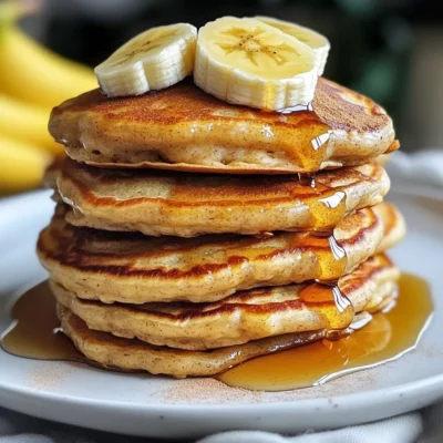 One-Bowl Banana Oat Pancakes Easy and Tasty Recipe