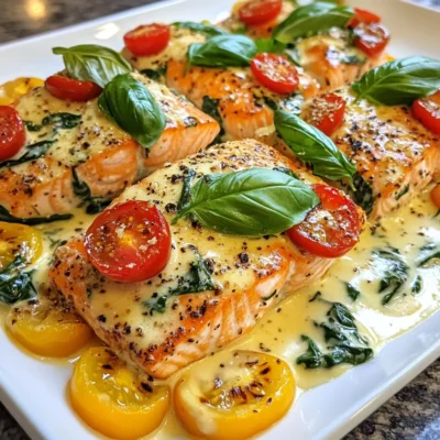 Creamy Garlic Tuscan Salmon Rich and Flavorful Delight