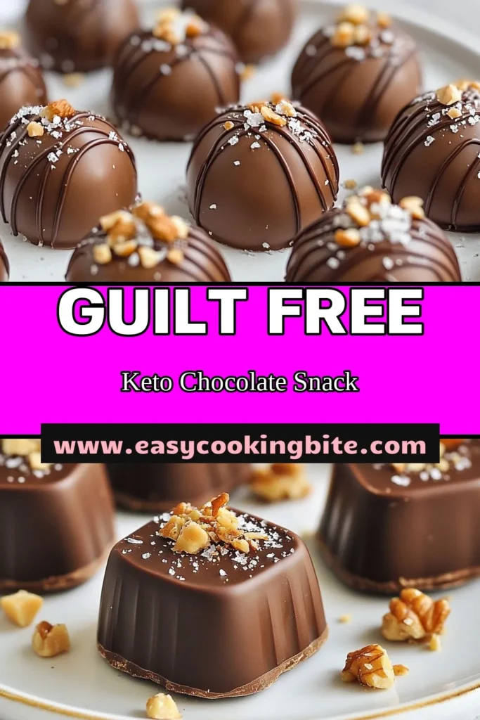 Indulge in these delicious Keto Peanut Butter Chocolate Fat Bombs, the perfect low carb dessert and sugar-free snack! This peanut butter chocolate recipe combines healthy fats from coconut oil and natural peanut butter for a guilt-free treat. Easy to make, these Keto fat bombs are great for satisfying your cravings while keeping your diet on track. Try these healthy fat bomb recipes today and enjoy a tasty, nutritious boost! Save this recipe for later! #KetoFatBombs #SugarFreeSnacks #LowCarbDesserts #HealthyRecipes