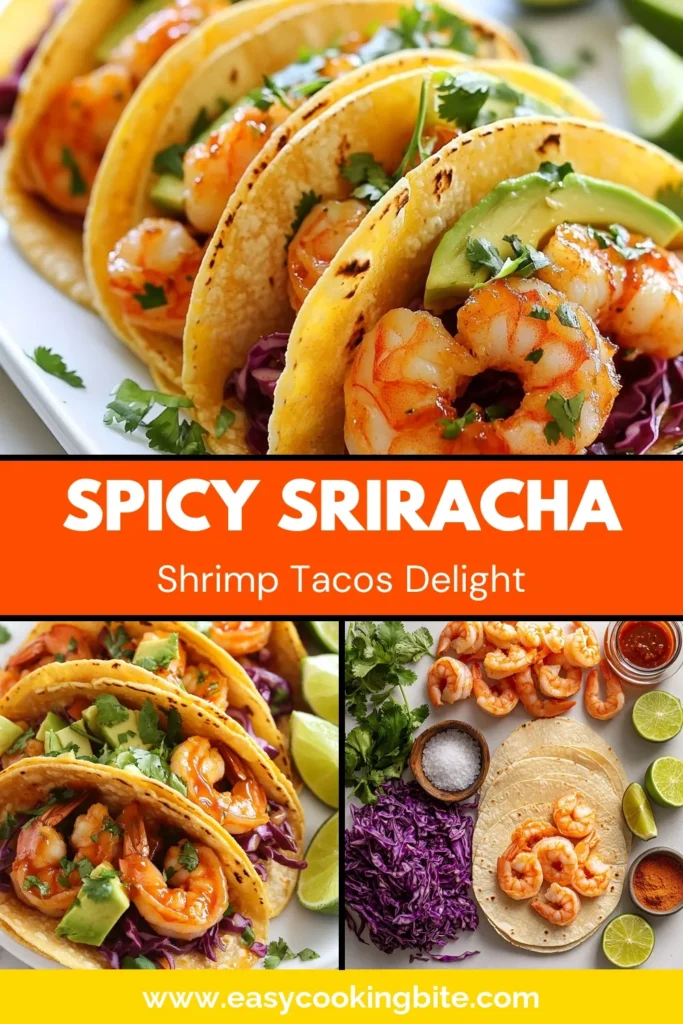 Dive into the delicious world of Sriracha Lime Shrimp Tacos! This spicy shrimp taco recipe combines tangy lime with succulent shrimp for a flavor explosion. Perfect for an easy weeknight dinner, these lime shrimp tacos are topped with fresh avocado and vibrant cabbage. Customize with your favorite shrimp taco toppings for an extra kick. Try this recipe today and elevate your taco night! #SrirachaShrimpTacos #SpicyShrimpTacoRecipe #EasyShrimpTacos #ShrimpTacoToppings