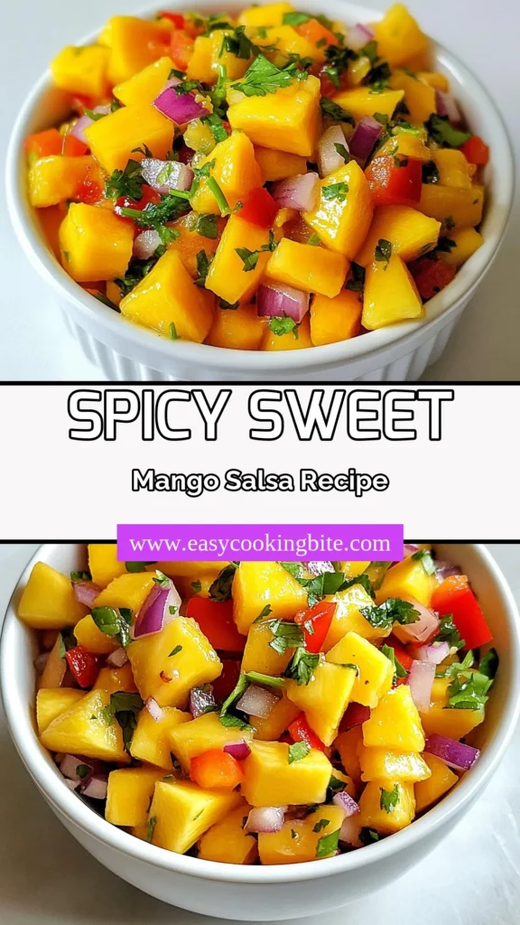 Discover the perfect blend of sweet and heat with this Mango Habanero Salsa recipe! This spicy mango salsa combines fresh ingredients for a delicious twist on traditional salsa, featuring ripe mangoes, habanero, and zesty lime. Perfect for tacos, chips, or grilled meats, it’s easy to make with simple habanero salsa ingredients. Try this homemade salsa recipe today and elevate your meals! Save and share! #MangoSalsa #HabaneroSalsa #SpicySalsa #FreshSalsa