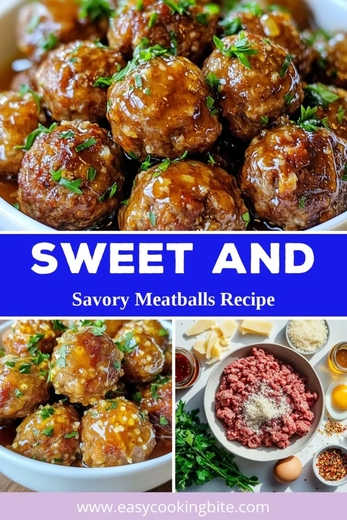 Savor the irresistible flavors of honey garlic meatballs with this easy meatball appetizer recipe! Perfect for gatherings or weeknight dinners, these ground beef meatballs are coated in a delicious homemade meatball glaze. Bake them to golden perfection and serve with toothpicks for a crowd-pleasing snack. Try this glazed meatball recipe today and elevate your meal game! Don&rsquo;t forget to save for your next cooking adventure! #HoneyGarlicMeatballs #EasyAppetizers #GroundBeefRecipes #MeatballLove