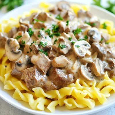 Instant Pot Beef Stroganoff Flavorful and Quick Meal