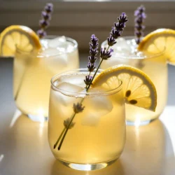 - Fresh lemon juice - Honey - Water for syrup - Dried culinary lavender buds - Cold water for mixing - Ice cubes - Garnishes (lemon slices and lavender sprigs) To make honey lavender lemonade, you need fresh lemon juice. About four to six lemons yield one cup of juice. Honey adds sweetness and brings out the flavors. You will also need two cups of water to make the lavender syrup. For the lavender, use dried culinary lavender buds. These buds give the lemonade a lovely floral taste. You will mix the syrup with four cups of cold water to create the lemonade. Don't forget the ice cubes! They keep your drink cool and refreshing. For garnishes, use lemon slices and lavender sprigs. They make the drink look pretty and add extra flavor. Gather these ingredients to create a delightful summer drink that everyone will love. {{ingredient_image_1}} First, grab a small saucepan. Combine 2 cups of water with 1 tablespoon of dried lavender buds. Place the saucepan on the stove over medium heat. Bring the mixture to a boil. Once it boils, turn the heat down to low. Let it simmer for about 5 minutes. This step helps release the lavender&rsquo;s lovely scent and flavor. Next, take the saucepan off the heat. Add 1/2 cup of honey to the lavender water. Stir well until the honey fully dissolves. This creates a sweet syrup. Now, strain the syrup through a fine mesh sieve into a bowl. This removes the lavender buds. Let the syrup cool to room temperature. This cooling step is key before mixing it with the lemonade. In a large pitcher, pour in 1 cup of fresh lemon juice. Add 4 cups of cold water next. Then, mix in the cooled lavender syrup. Stir well to blend all the flavors together. Now, taste your lemonade. If you want it sweeter, add more honey and mix again. Finally, serve the lemonade over ice cubes in glasses. Garnish with lemon slices and lavender sprigs for a beautiful touch. Enjoy your refreshing drink! For the best honey lavender lemonade, pick fresh, juicy lemons. Look for lemons that are bright yellow and feel heavy for their size. These lemons have the most juice. Select high-quality honey for a pure taste. Raw honey is great for its rich flavor and health benefits. You also need dried culinary lavender buds. Make sure they are safe for food use. This ensures the best aroma and taste in your drink. Taste your lemonade as you mix. If it&rsquo;s too tart, add more honey. Start with a little, then taste again. You want a nice balance between sweet and tart. You can also add more cold water if the drink is too sweet. This helps you find the right mix for your taste buds. Make your lemonade look stunning. Garnish each glass with a slice of lemon and a sprig of lavender. This adds a pop of color and shows off your drink. Serve the lemonade in clear glasses to show off its beautiful color. You can also add ice cubes to keep it cold. For a fun twist, try using fancy straws or decorative glasses. Pro Tips Use Fresh Lemon Juice: For the best flavor, always opt for fresh lemon juice instead of bottled. It adds a vibrant taste to your lemonade. Adjust Sweetness: Depending on your taste preferences, feel free to adjust the amount of honey in the syrup. Start with less and add more until it reaches your desired sweetness. Chill Before Serving: For an extra refreshing drink, chill your lemonade in the refrigerator for at least an hour before serving over ice. Garnish Creatively: Enhance the presentation by adding additional garnishes such as mint leaves or edible flowers alongside the lemon slices and lavender sprigs. {{image_2}} You can change the sweetener in honey lavender lemonade for a new taste. Maple syrup works well. It adds a nice, rich flavor. Use the same amount as honey. Agave nectar is another option. It is lighter and dissolves easily. Use it in the same way as honey for a smooth drink. Adding herbs can make your lemonade even better. Mint gives a fresh taste. Basil adds a warm, sweet note. Just steep the herbs with lavender for a few minutes. You can also add fruit for a colorful twist. Fresh berries or sliced peaches add flavor and brightness. Mash them a bit to release their juice. If you want bubbles, you can carbonate your lemonade. Mix in sparkling water just before serving. This gives your drink a fun fizz. Use equal parts lemonade and sparkling water for best results. You can also try soda water for a zestier taste. Just remember to stir gently to keep the bubbles! To keep your honey lavender lemonade fresh, use a glass jar or pitcher. Glass helps maintain flavor and quality. Seal it tightly to prevent air from entering. Store it in the fridge for up to five days. After that, the taste may fade. You can store leftover lavender syrup in a clean jar. Keep it in the fridge, and it will last for up to two weeks. If you want to keep it longer, you can freeze it in ice cube trays. These cubes are handy for future drinks or desserts. You can also drizzle the syrup on pancakes, yogurt, or ice cream for added flavor. If you have extra lemonade, try using it in cocktails. Mix it with vodka or gin for a refreshing drink. You can also blend it into smoothies for a zingy twist. Use the lemonade as a base for fruit salad dressings. The options are endless, so get creative with your leftovers! Honey lavender lemonade is a sweet and floral drink. It combines fresh lemon juice, honey, and lavender. This drink is perfect for hot days. The lavender adds a unique twist to the classic lemonade flavor. Yes, honey lavender lemonade has some health benefits. Fresh lemon juice is high in vitamin C. Honey offers natural sweetness and has antioxidants. Lavender can help with relaxation and may aid digestion. Overall, this drink is a tasty way to enjoy healthy ingredients. You can use fresh lavender, but the taste will change. Fresh lavender is stronger than dried. If you use it, use less to avoid overpowering the drink. Dried lavender is easier to find and often more balanced in flavor. Stick to dried for a classic taste. In this blog post, you learned how to make honey lavender lemonade. We covered the ingredients needed, steps to prepare, and tips to perfect your drink. You also discovered fun variations and smart storage ideas. Now, with some practice, you can enjoy this refreshing treat anytime. Experiment with flavors and share it with others. It&rsquo;s a delightful drink that brings joy and refreshment to any occasion.
