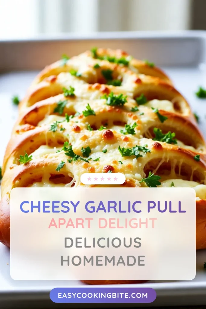 Get ready to impress your holiday guests with this Cheesy Garlic Christmas Tree! This Pull-Apart Bread Recipe combines warm, fluffy dough with a delicious garlic mozzarella filling, making it the perfect festive holiday recipe. Ideal as a holiday appetizer, this Cheesy Garlic Pull-Apart Christmas Tree is sure to be a hit at your festivities. Save this recipe now and make your holidays extra special! #HolidayAppetizerIdeas #GarlicMozzarellaBread #FestiveHolidayRecipes #PullApartBreadRecipe