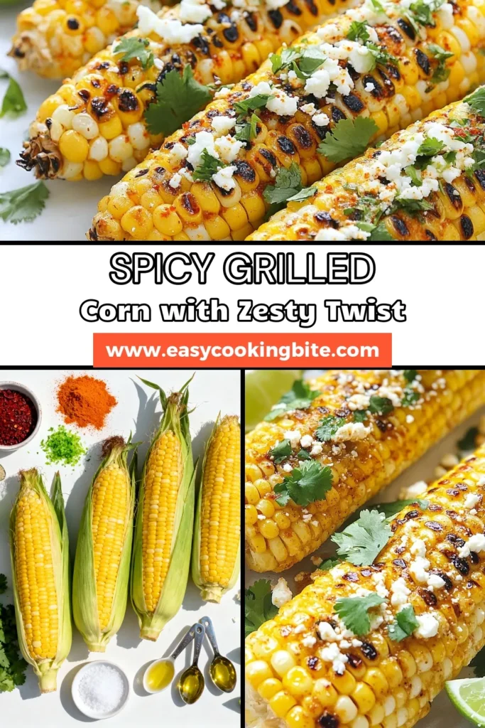 Elevate your summer BBQ with this delicious Chili Lime Corn Recipe! Perfectly spiced with chili powder, smoked paprika, and fresh lime, this easy grilled corn side dish is a must-try. Optional crumbled feta adds a savory twist, making it a standout on your table. Serve this Spicy Corn on the Cob at your next gathering and watch it disappear! Save this Grilled Corn with Feta recipe for an unforgettable side! #GrilledCorn #ChiliLimeCorn #SummerBBQ #EasyRecipes
