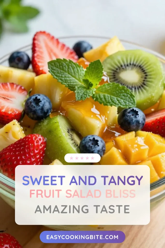 Discover the ultimate honey lime fruit salad, a must-try easy fruit salad recipe perfect for summer! This refreshing summer salad combines strawberries, blueberries, pineapple, kiwi, and mango tossed in a delicious honey-lime dressing. Enjoy this healthy fruit salad as a light snack or dessert, making it an ideal tropical fruit salad recipe for any occasion. Save this recipe for your next gathering and impress your friends! #FruitSalad #HealthyRecipes #SummerSalad #TropicalFruits