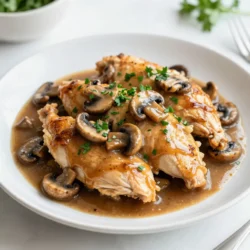 Chicken Marsala Flavorful Recipe for Dinner Delight
