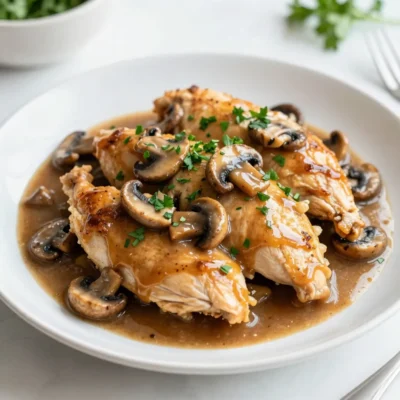 Chicken Marsala Flavorful Recipe for Dinner Delight
